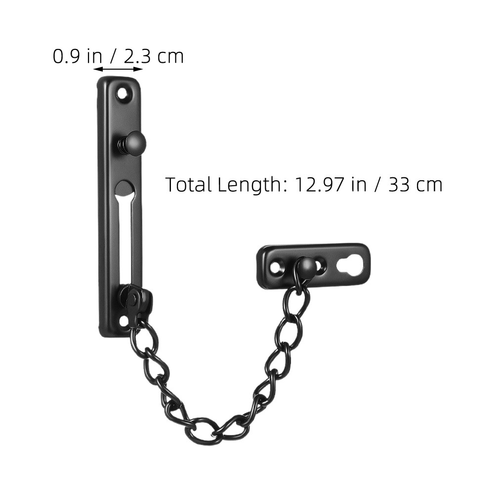 2Pcs Door Security Chain Heavy - огляд і ціна Security Chain Door