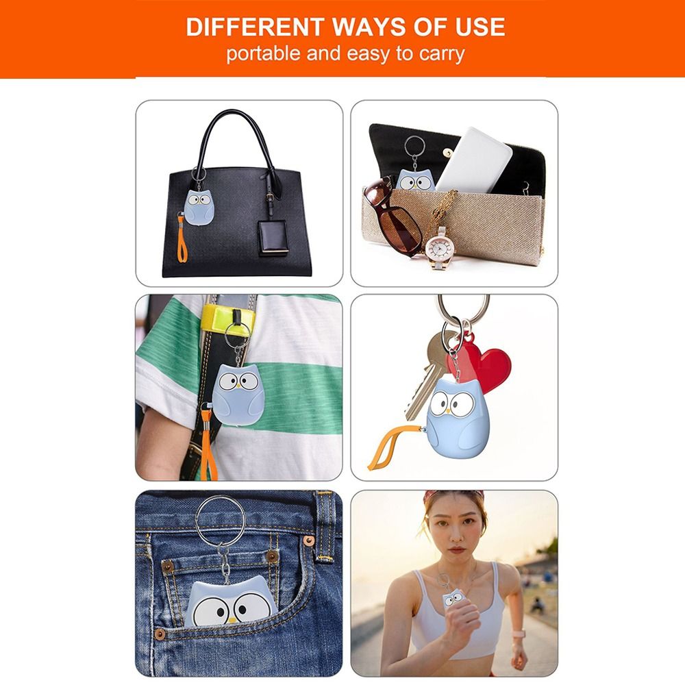 Mini Anti-attack Self Defense  - огляд і ціна Personal Alarm Keychain