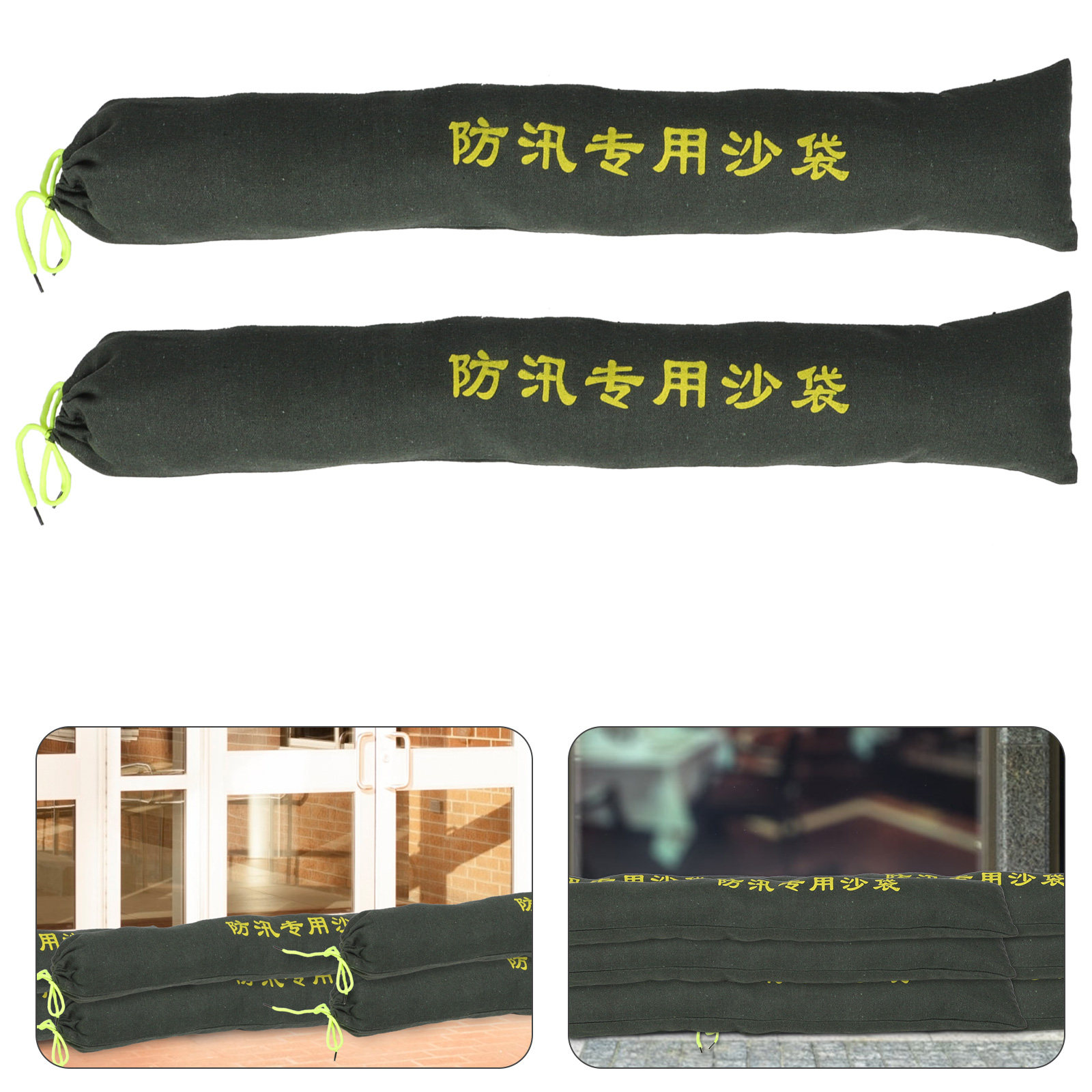 2Pcs Wear Resistant Canvas San - огляд і ціна Flood Barrier Bag